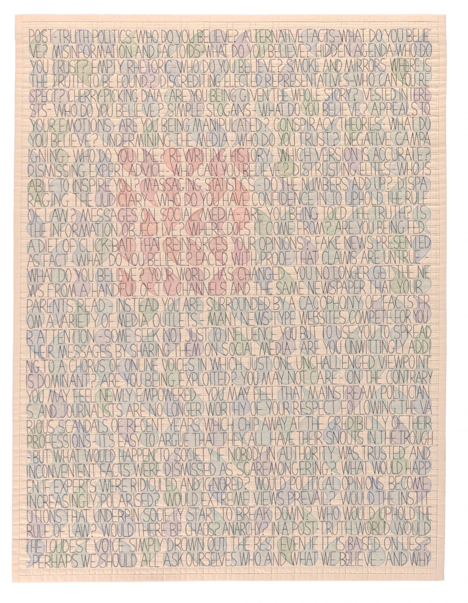 A Post Truth Quilt Photo 