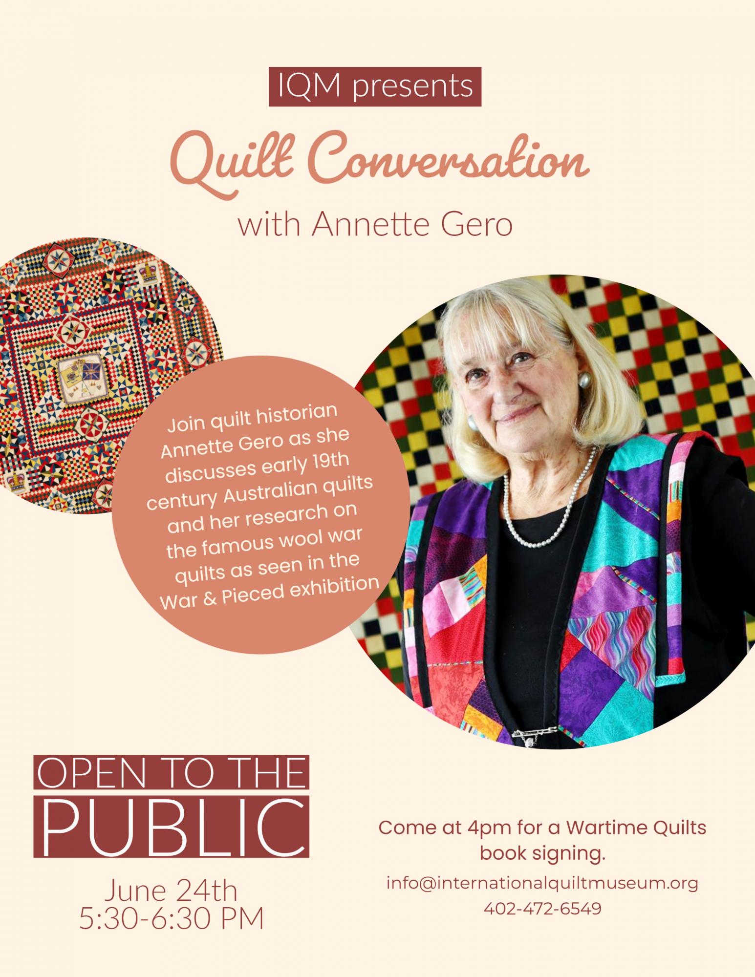 Conversation with Annette Gero