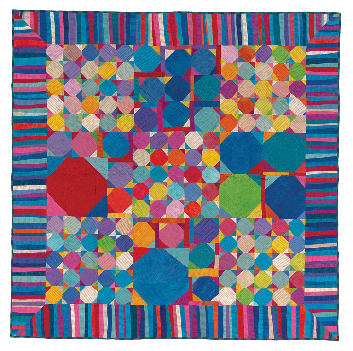 Abstract Design in American Quilts at 50: Journey to Japan