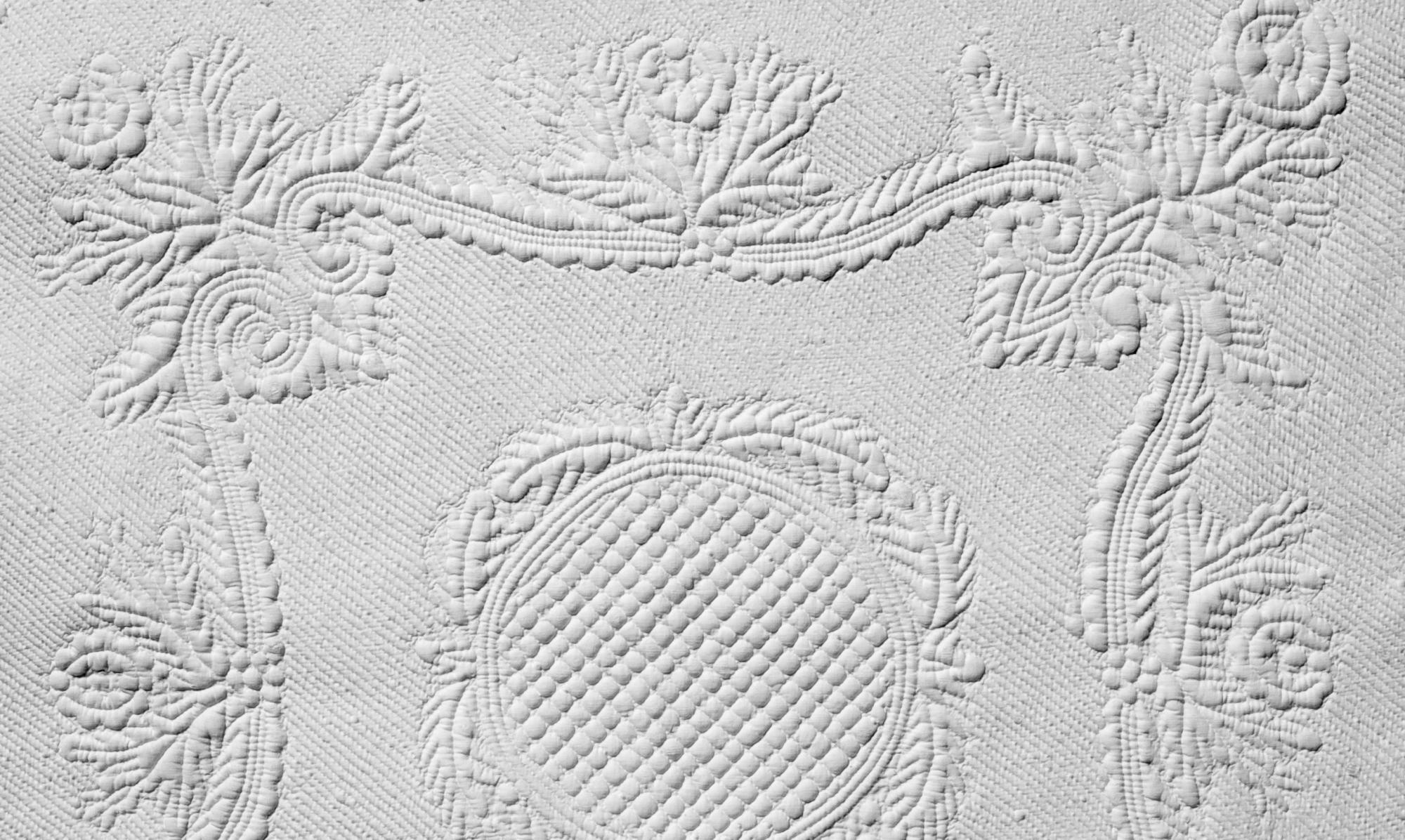 Marseille: White Corded Quilting