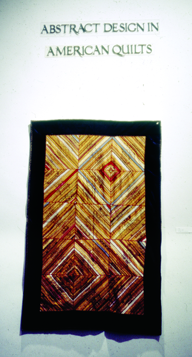 Abstract Design in American Quilts at 50