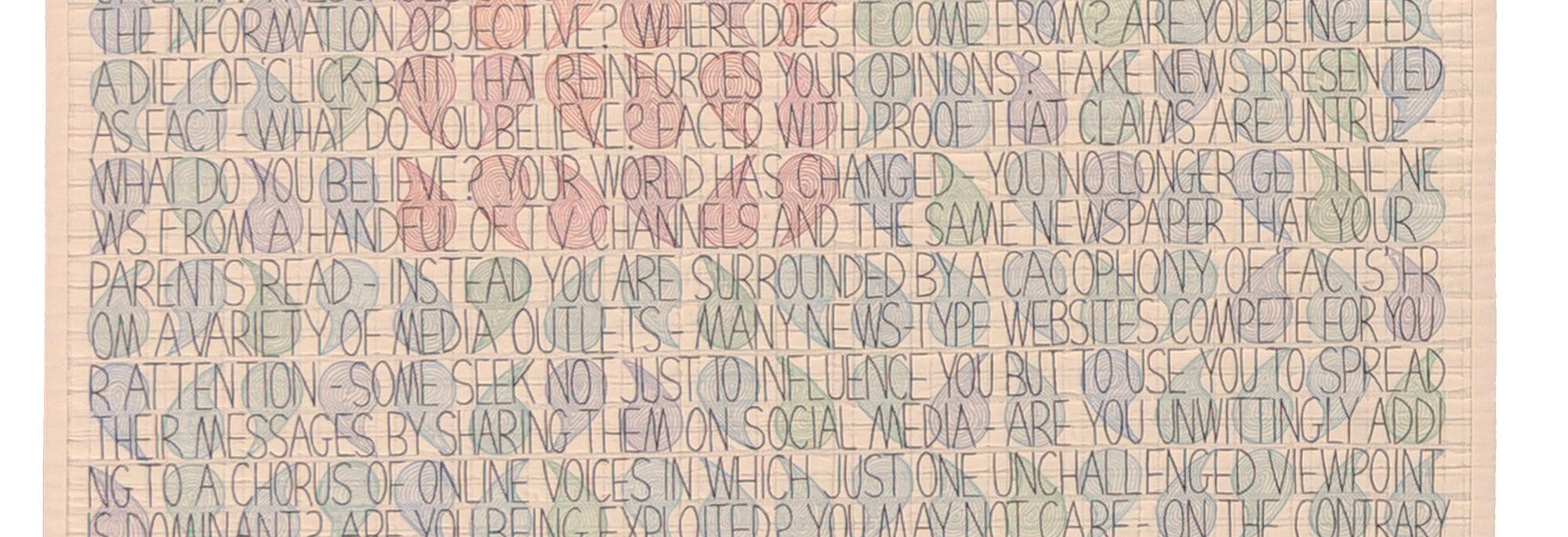 A Post Truth Quilt Photo 