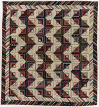 Design Dynamics of Log Cabin Quilts
