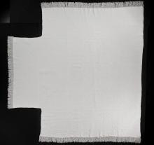 Bedcover, corded quilting, embroidery