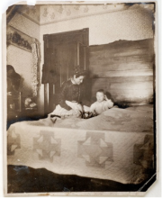 Posing with Patchwork: Quilts in Photographs, 1855-1945