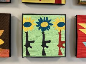 Over 27 thousand dollars raised for Ukraine through quilt auction
