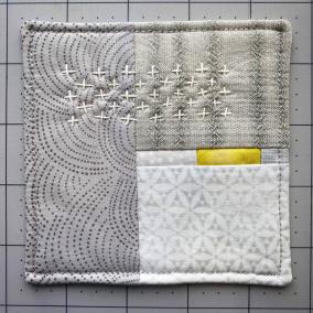 Online Mini Mid-Mod Quilts workshop