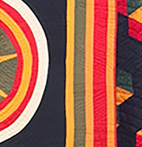 Two Ken Burns Quilts Displayed 